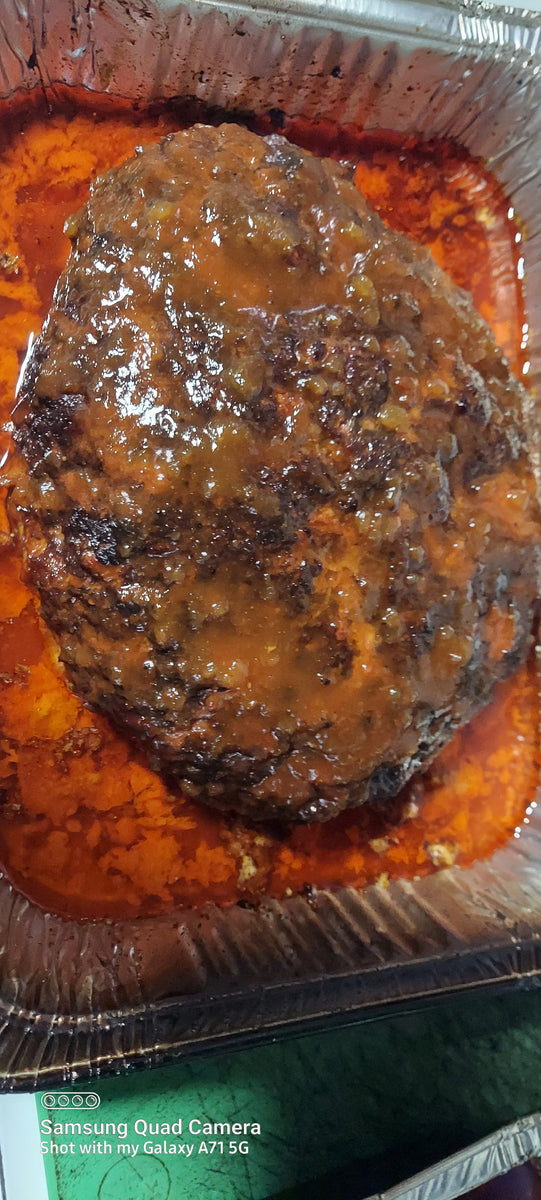 Smoked meatloaf Smokin H's Meats