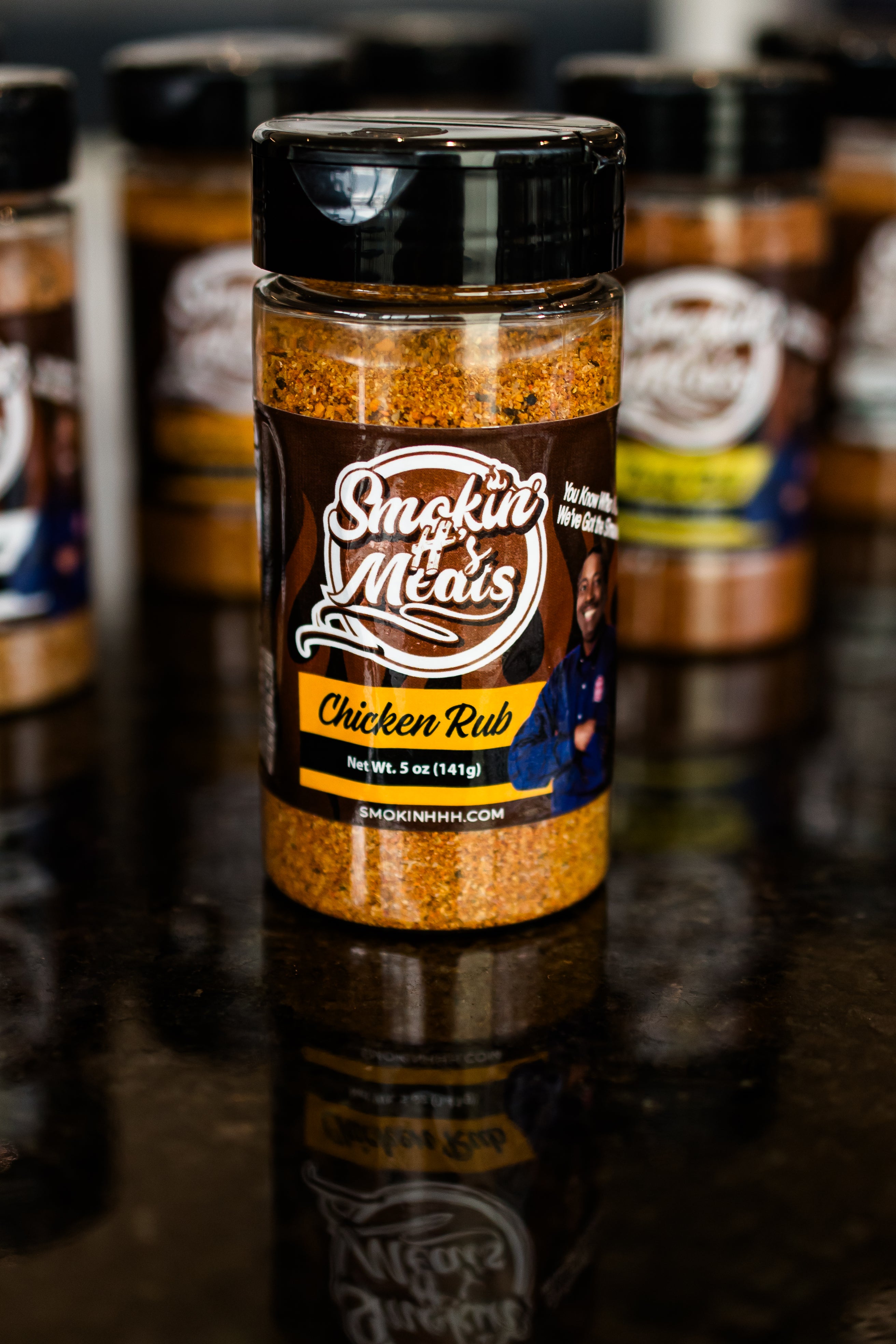 5 oz smokin H's signature poultry rub