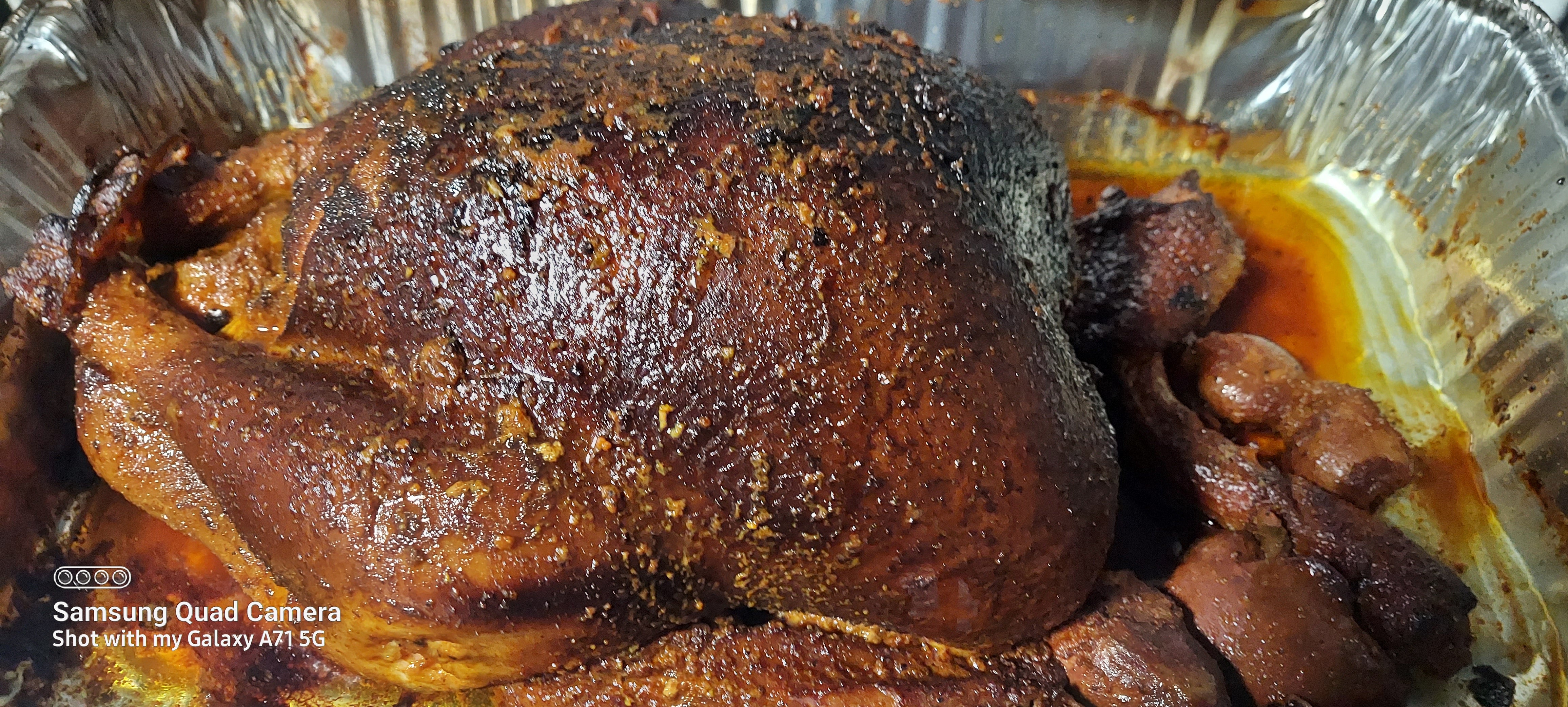Smoked Citrus turkey 12 to 15 lbs